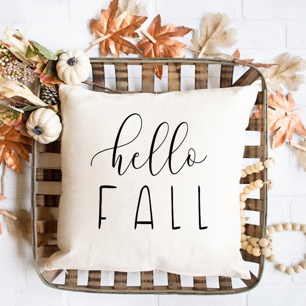 Fall Pillow Cover